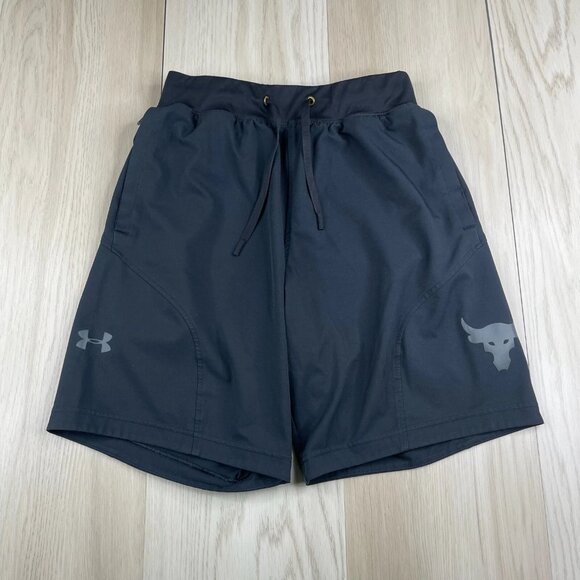 Under Armour Mens Black Performance Project Rock Unstoppable Shorts Size SM - Picture 1 of 15